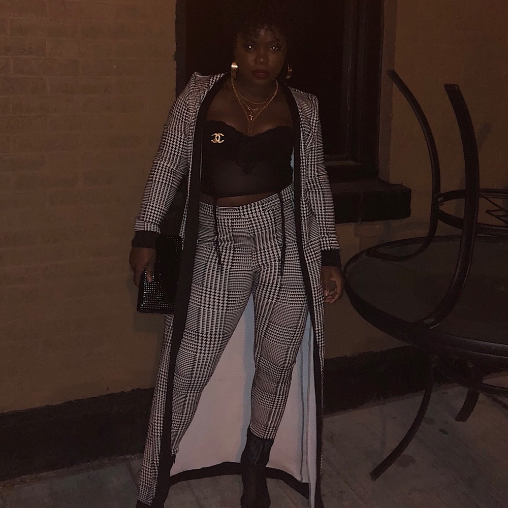 Two piece suit set